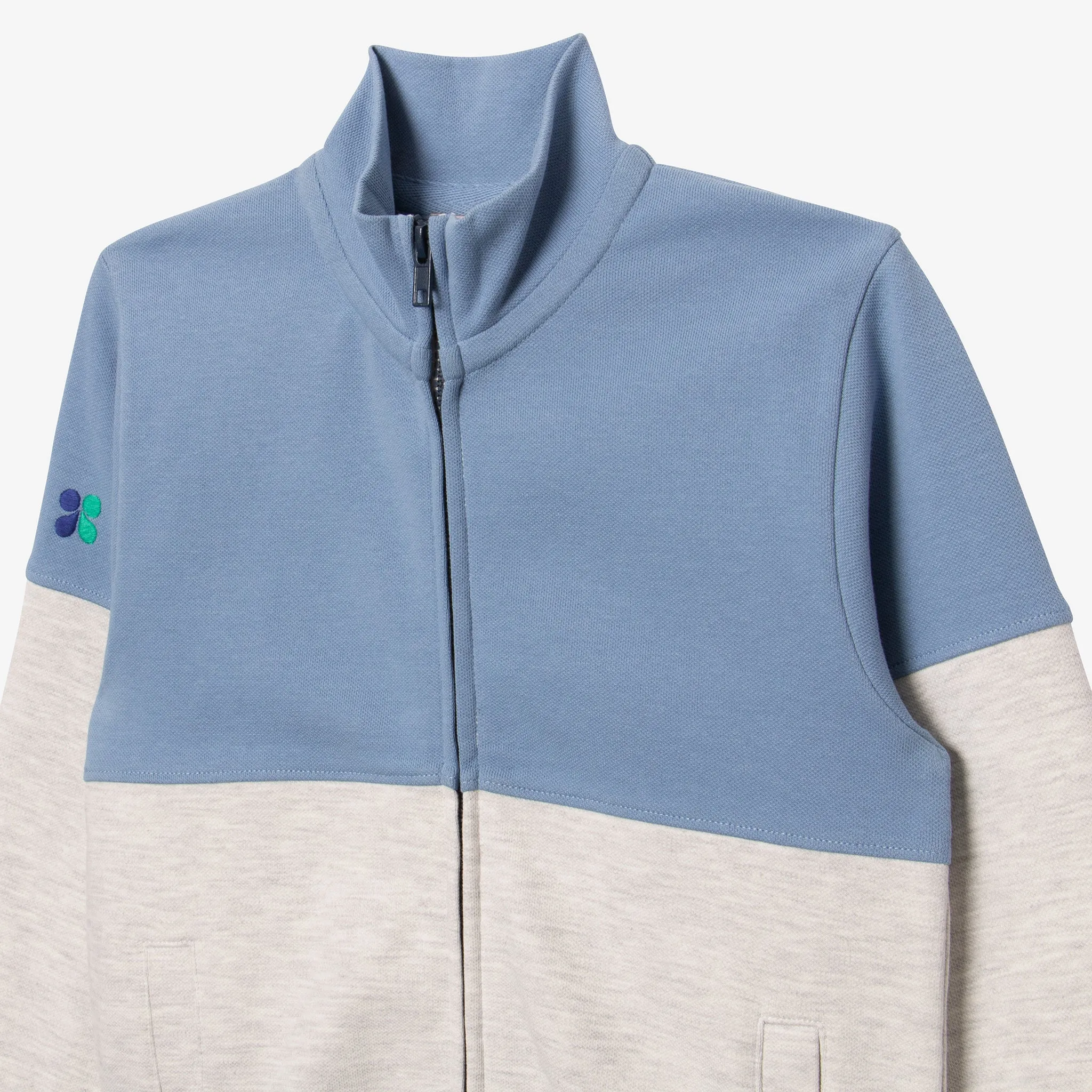 Boys' two-toned cardigan