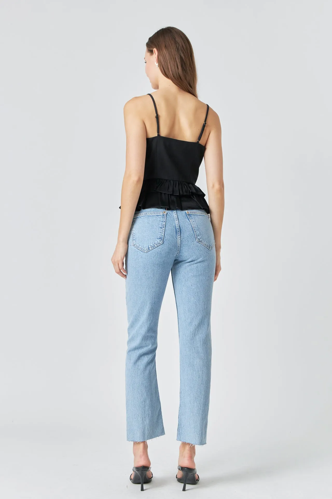 Endless Rose - Mixed Media Layered Top