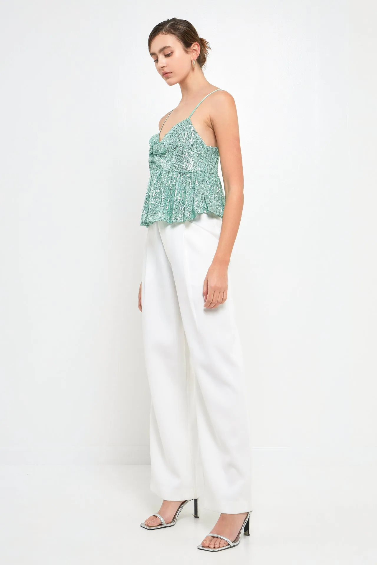 Endless Rose - Sequins Tank Top