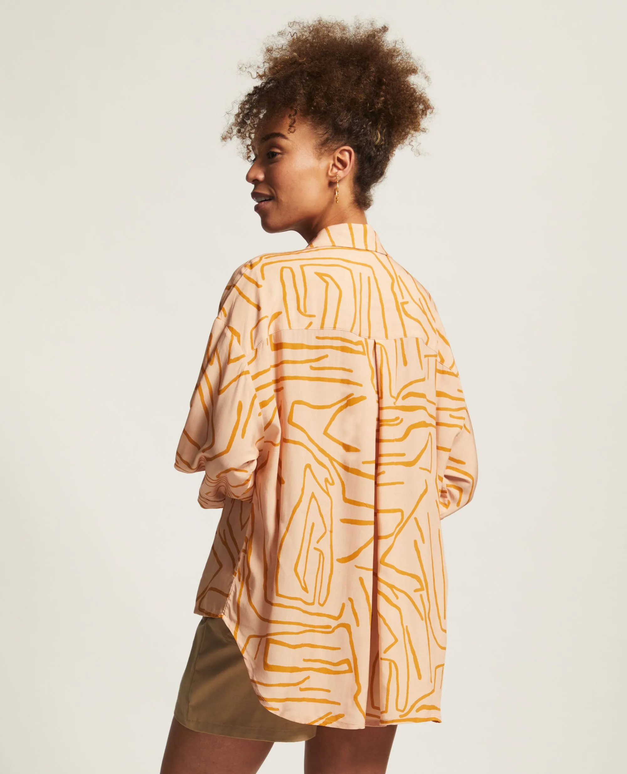 Harper | Rayon Button Up Shirt