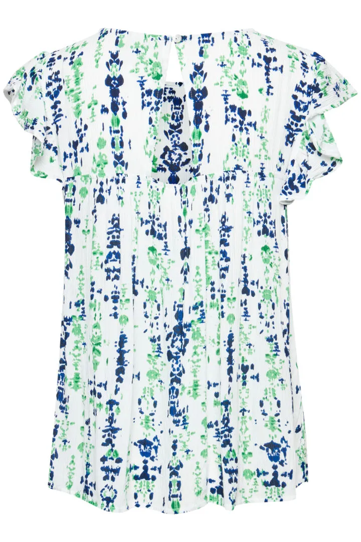 Ichi Ihmarrakech Blouse Greenbriar Ethnic