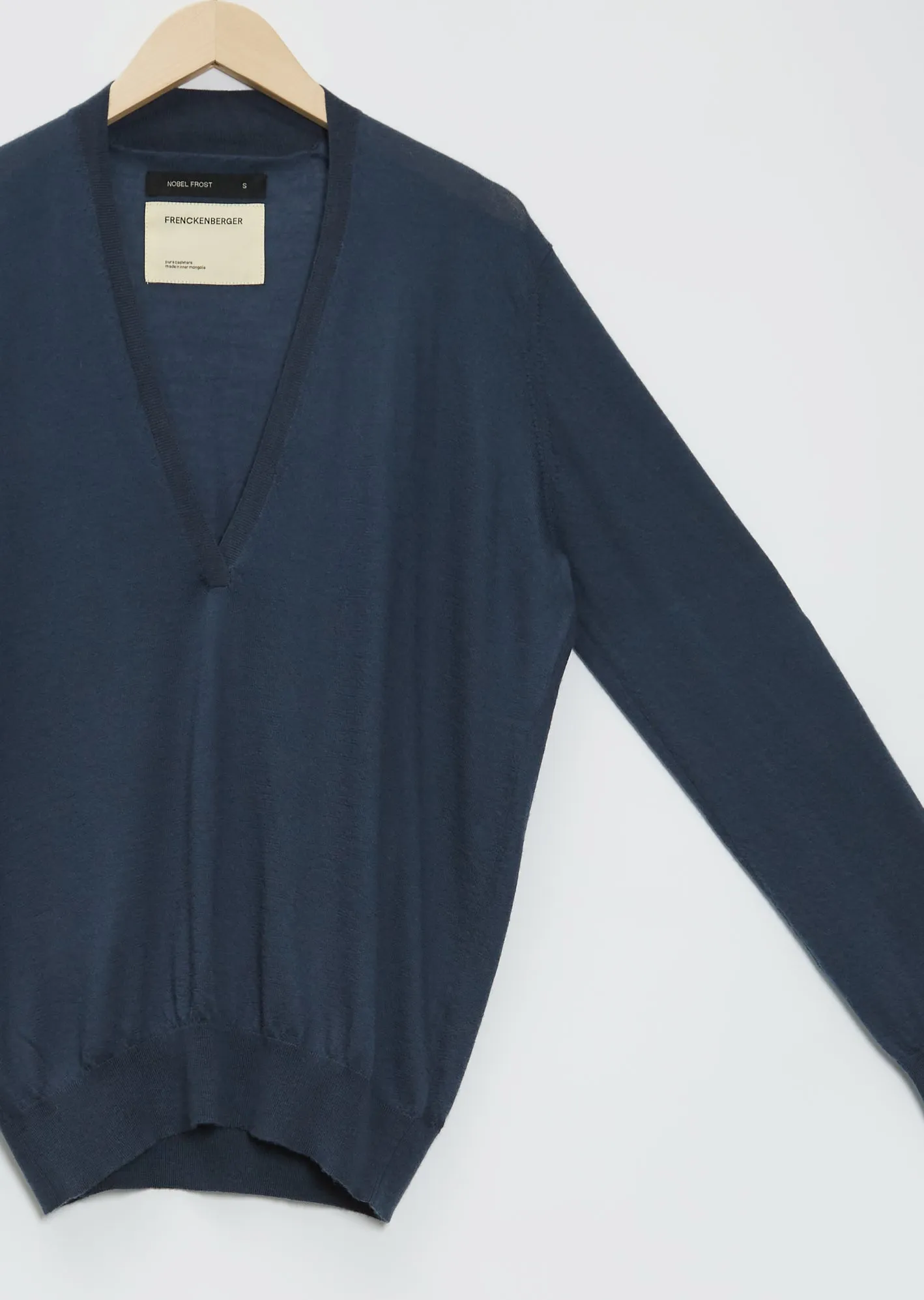 Johnny Deep V Cashmere Sweater — New Atlantis