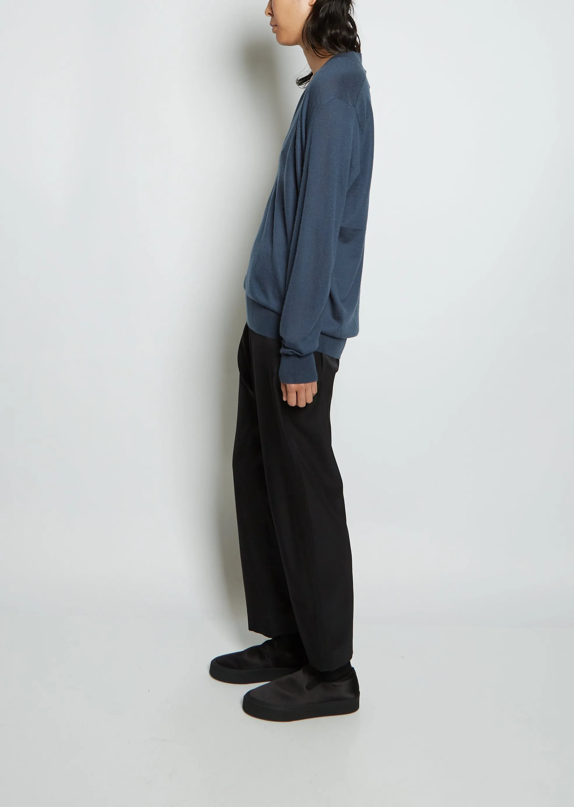 Johnny Deep V Cashmere Sweater — New Atlantis
