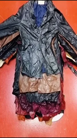 Ladies leather trench coats
