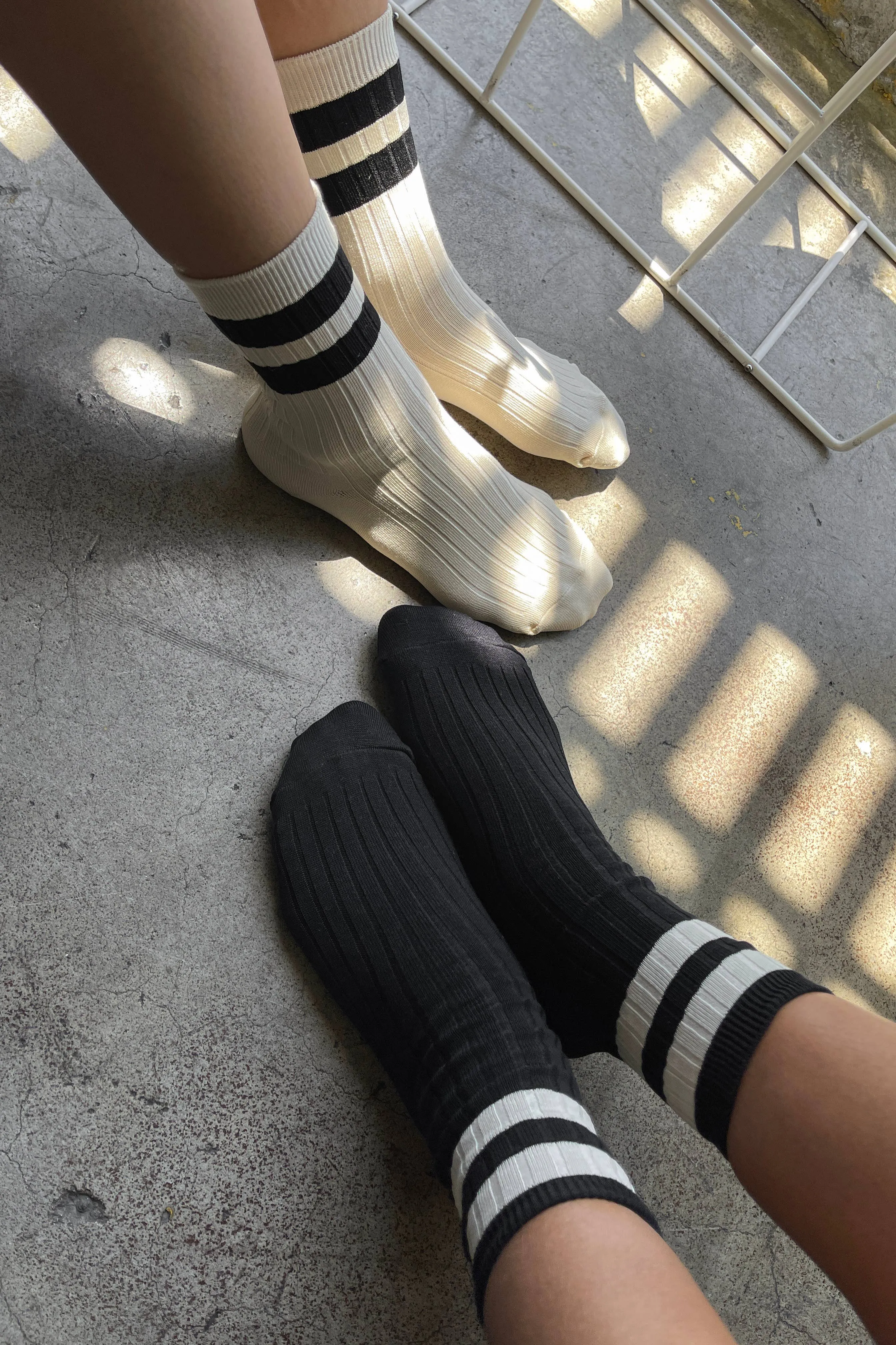 LE BON SHOPPE  Her Socks | Varsity: Blue