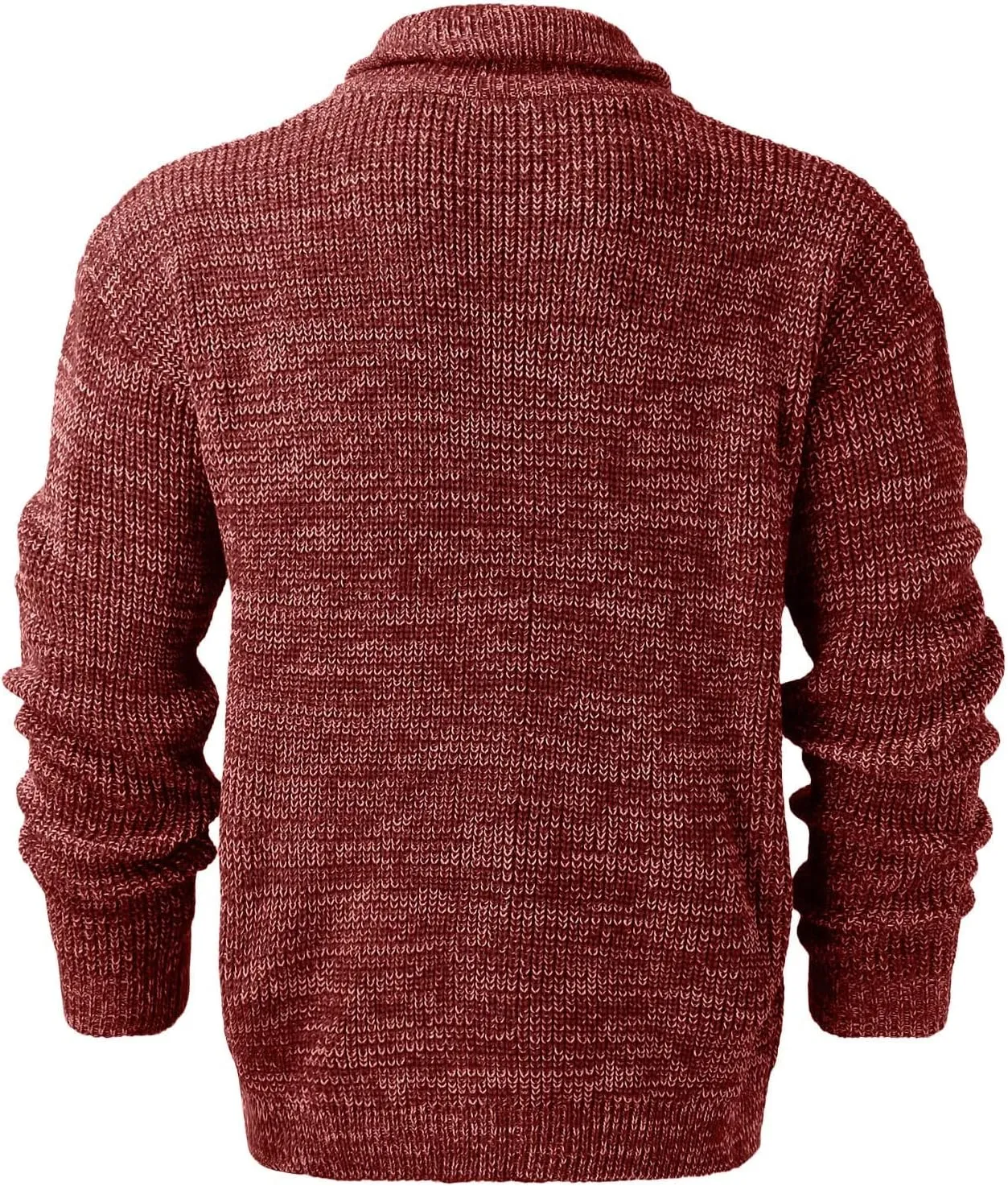 Mens Cable Knit Cardigan Sweater Shawl Collar Knit Blazer Jackets Button Down Fall Winter Faux Wool Chunky Sweaters