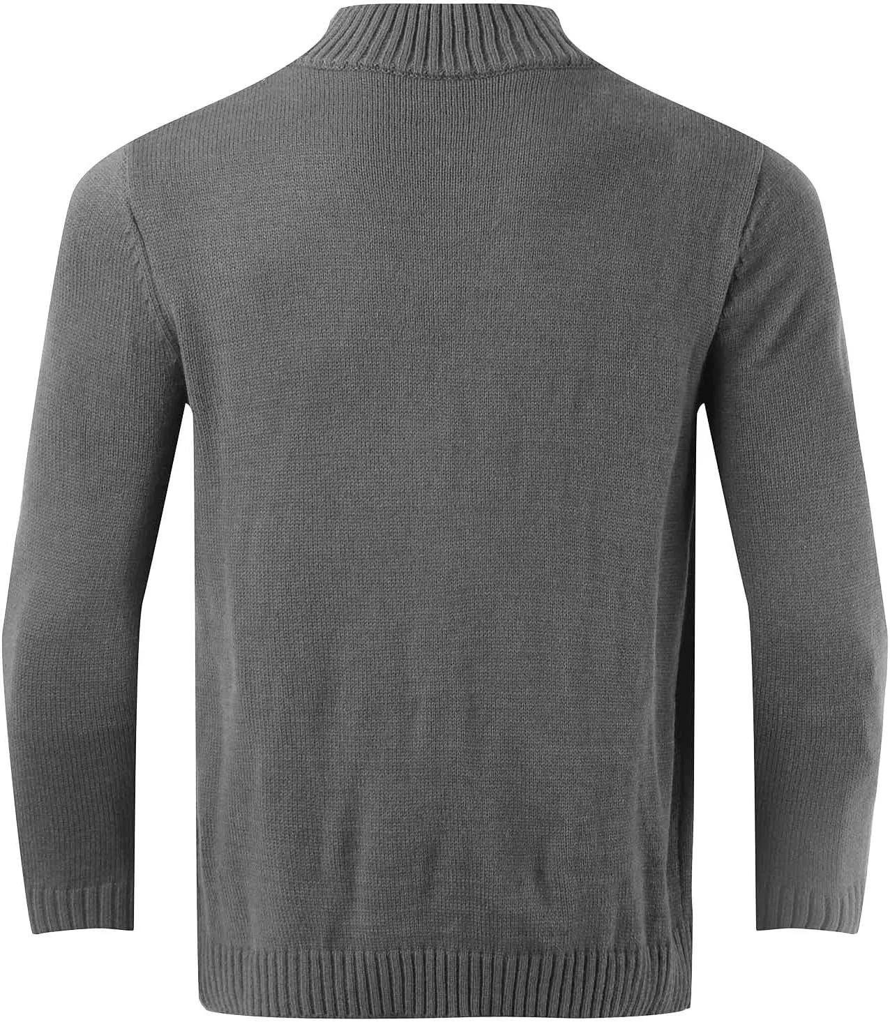 Mens Crewneck Sweater Warm Autumn and Winter Fashion Casual Cardigan Long Sleeve Mens Pullover Sweaters Dressy