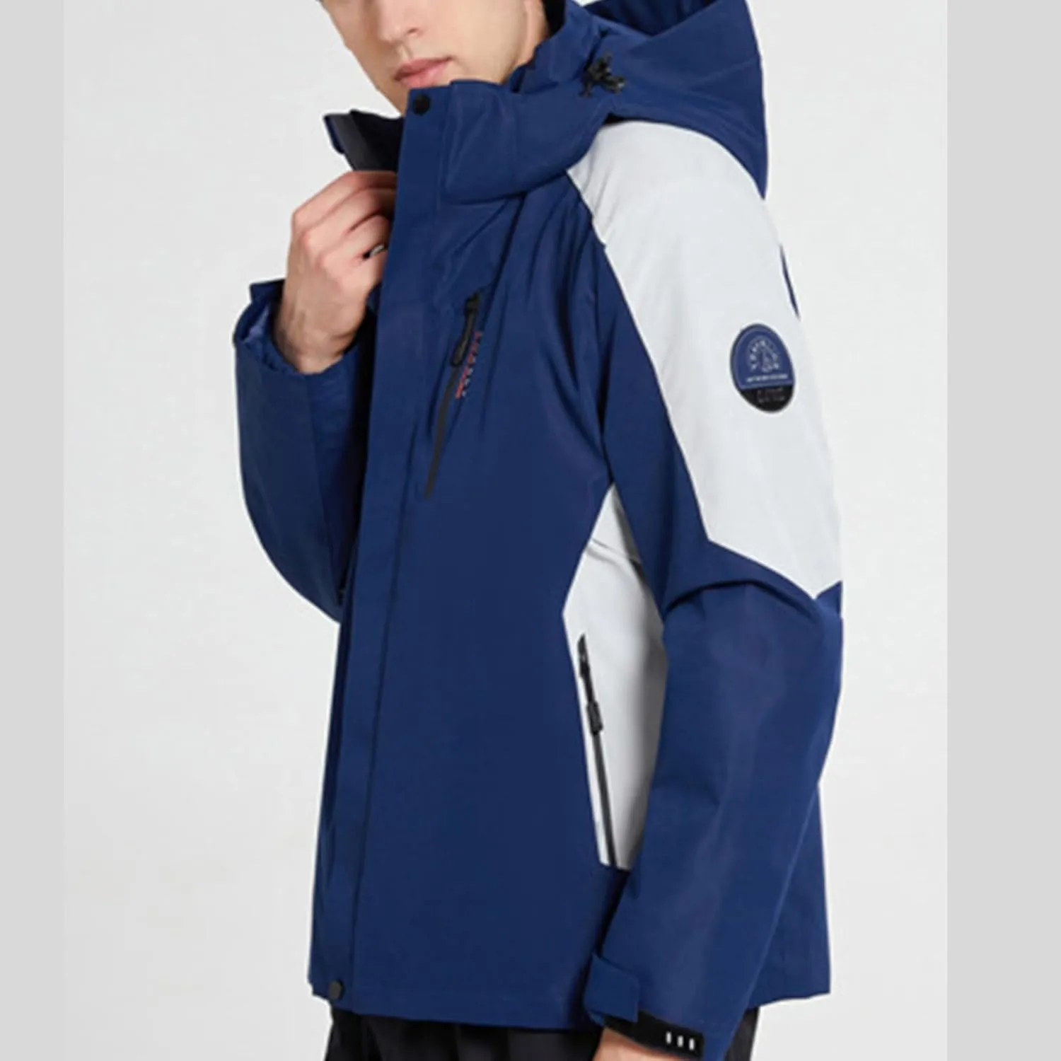 Mens Mountain Waterproof Ski Snow Jacket Winter Windproof Rain Jackets Lightweight Mountain Sport Jackets Outdoor