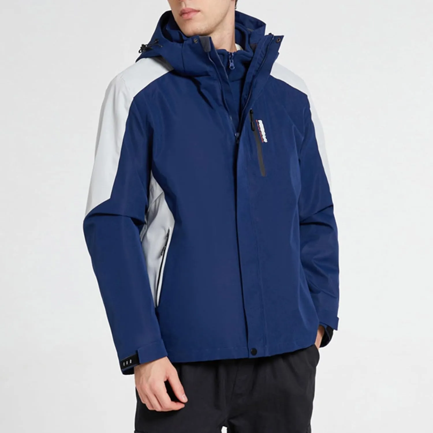 Mens Mountain Waterproof Ski Snow Jacket Winter Windproof Rain Jackets Lightweight Mountain Sport Jackets Outdoor