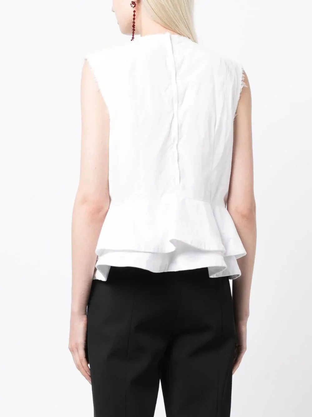 Peplum Tank Blouse