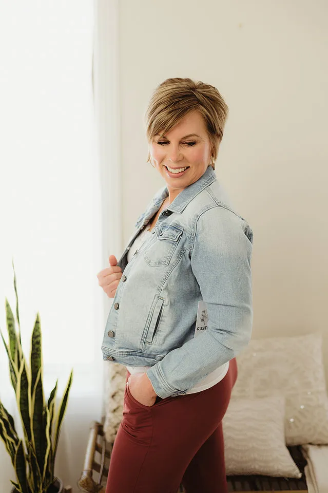 Slim Fit Denim Jacket