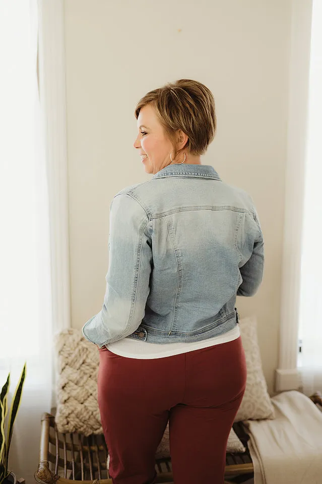 Slim Fit Denim Jacket