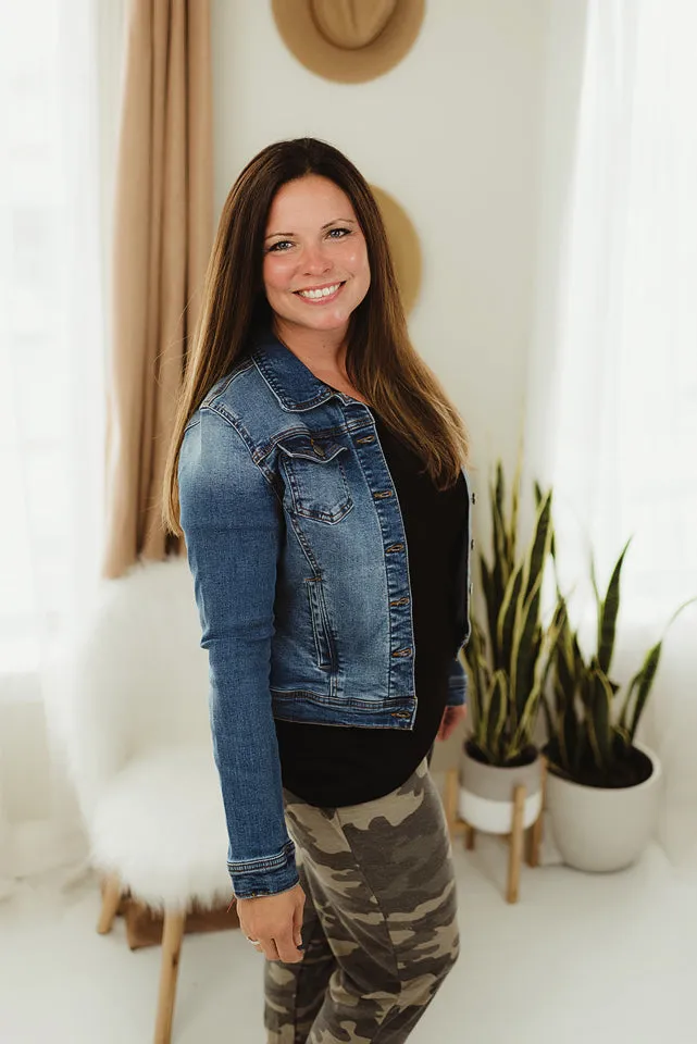 Slim Fit Denim Jacket