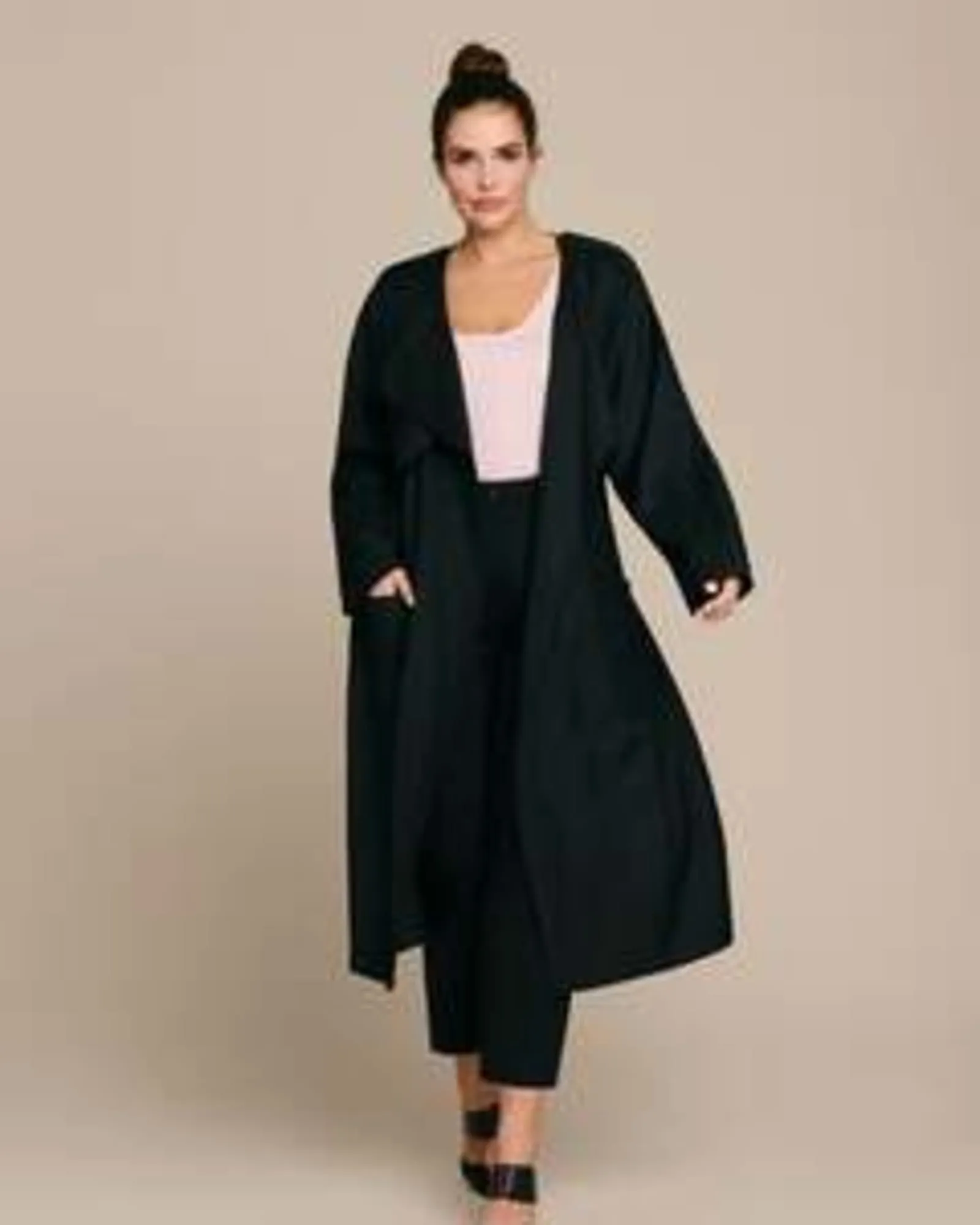 Soft Trench Jacket | Black