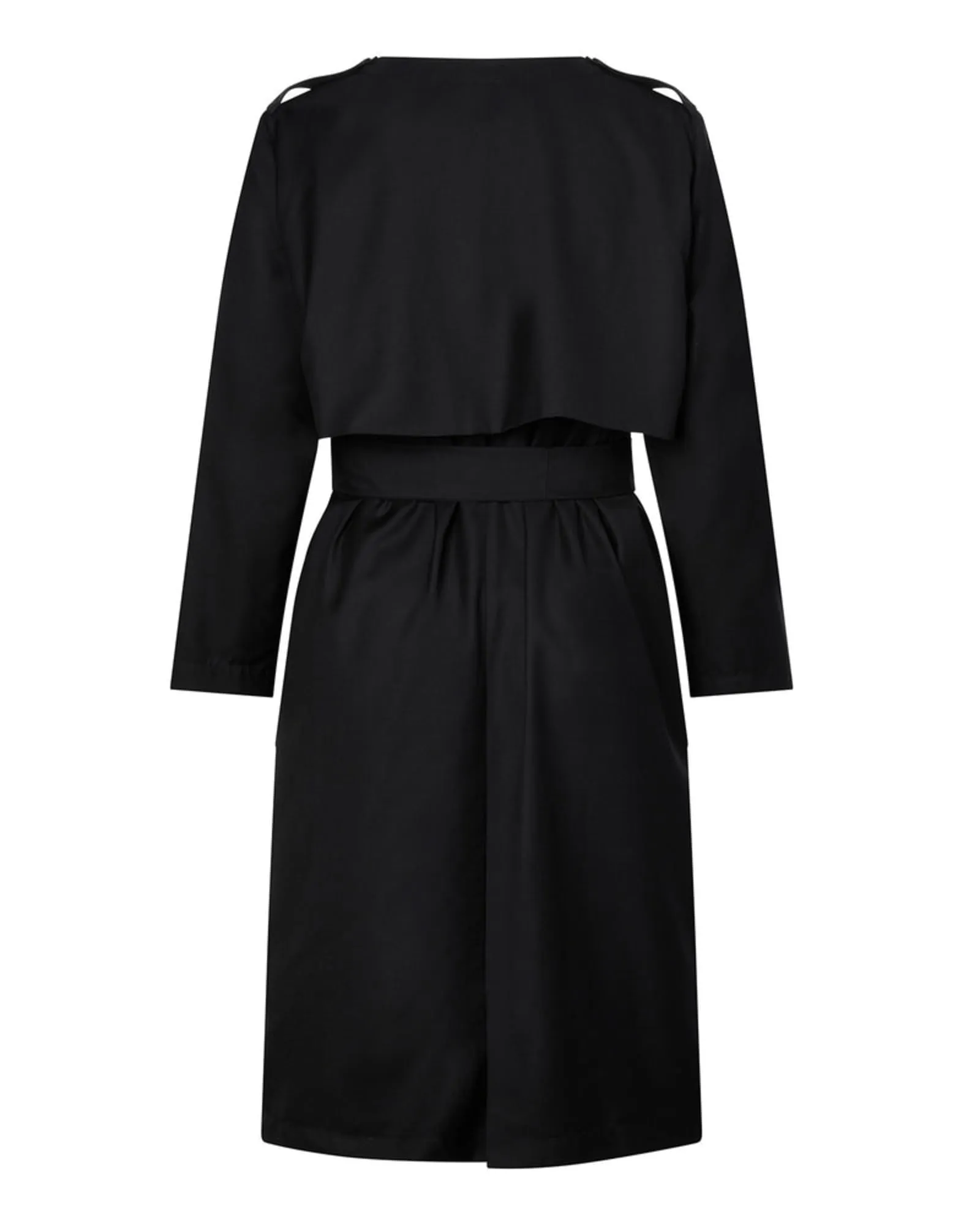 Soft Trench Jacket | Black