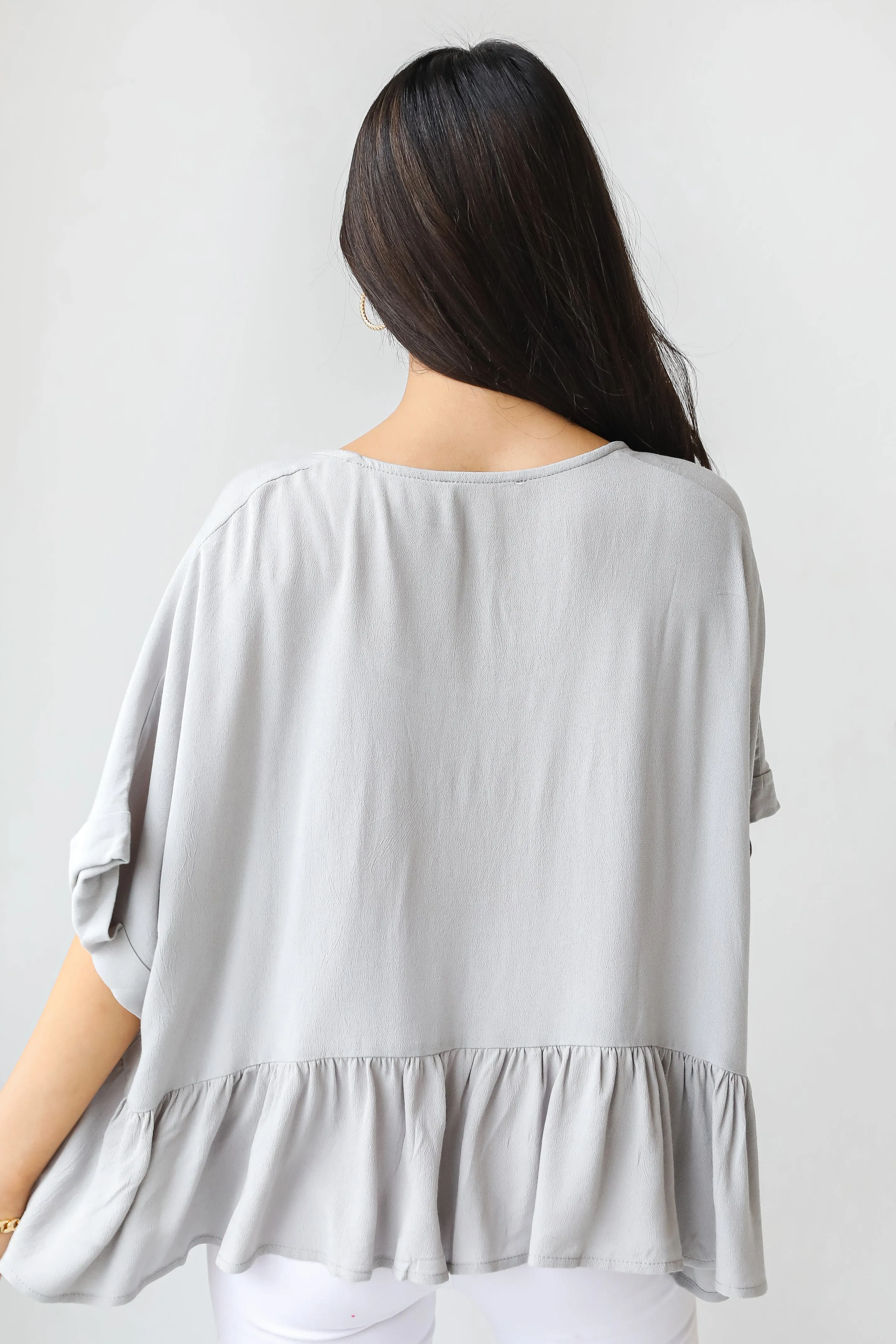Spring For You Peplum Blouse