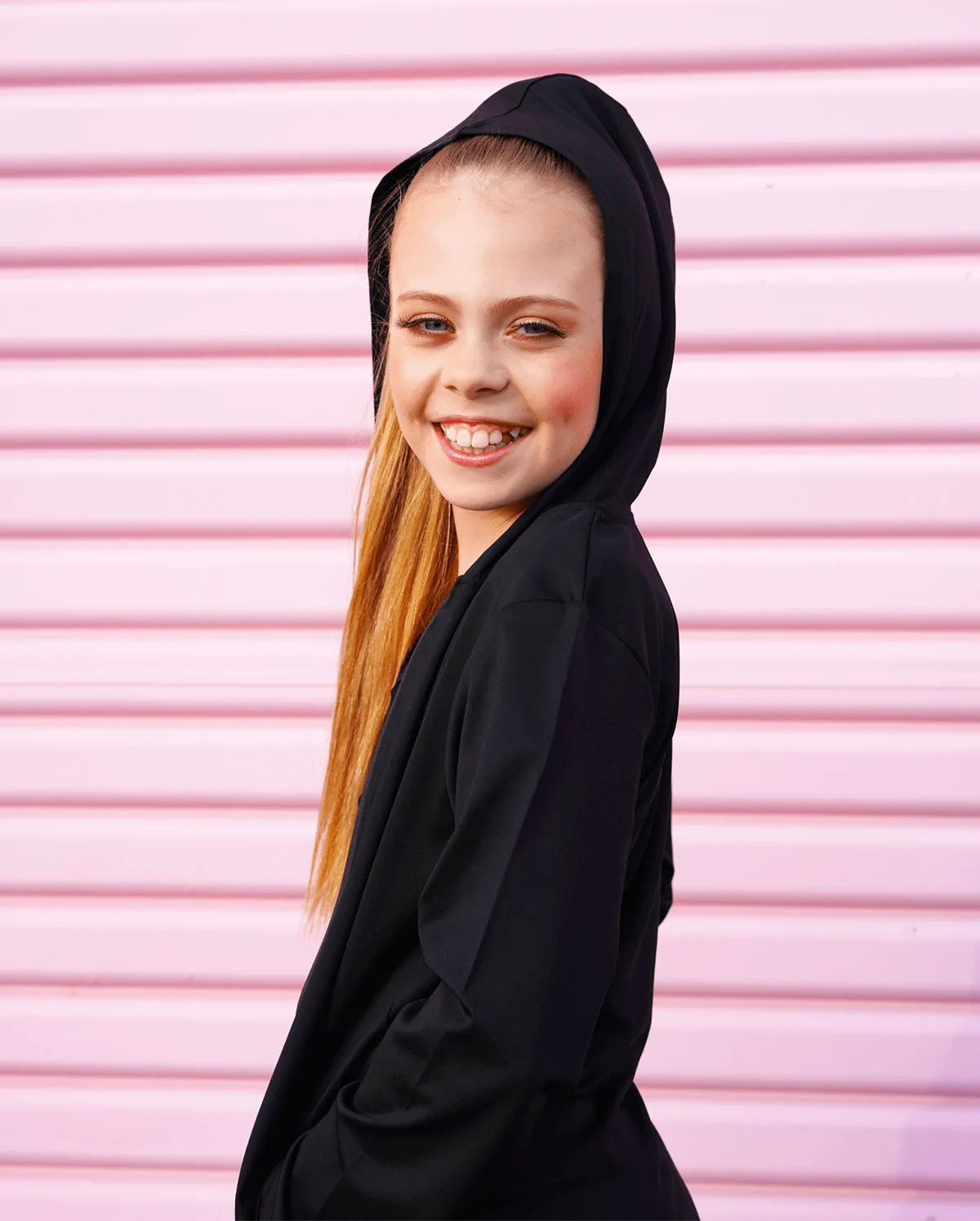 Studio 7, Lightweight Jacket, Black, Childs, CJAC01