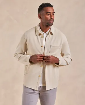 The Noah - Double Knit Chore Coat - Ivory