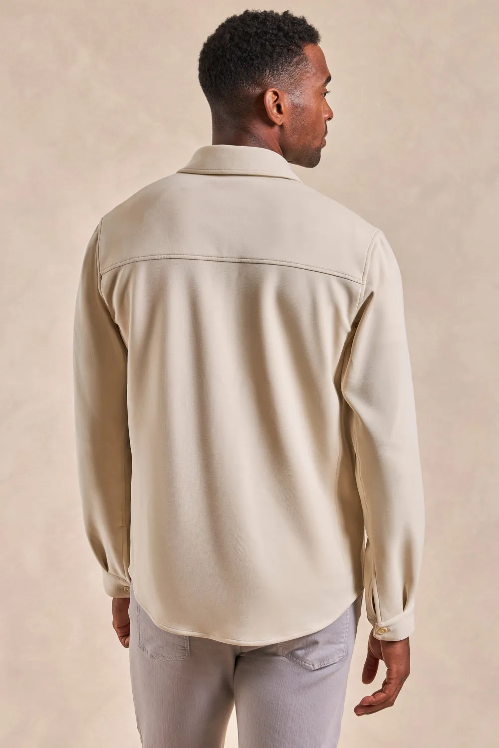 The Noah - Double Knit Chore Coat - Ivory