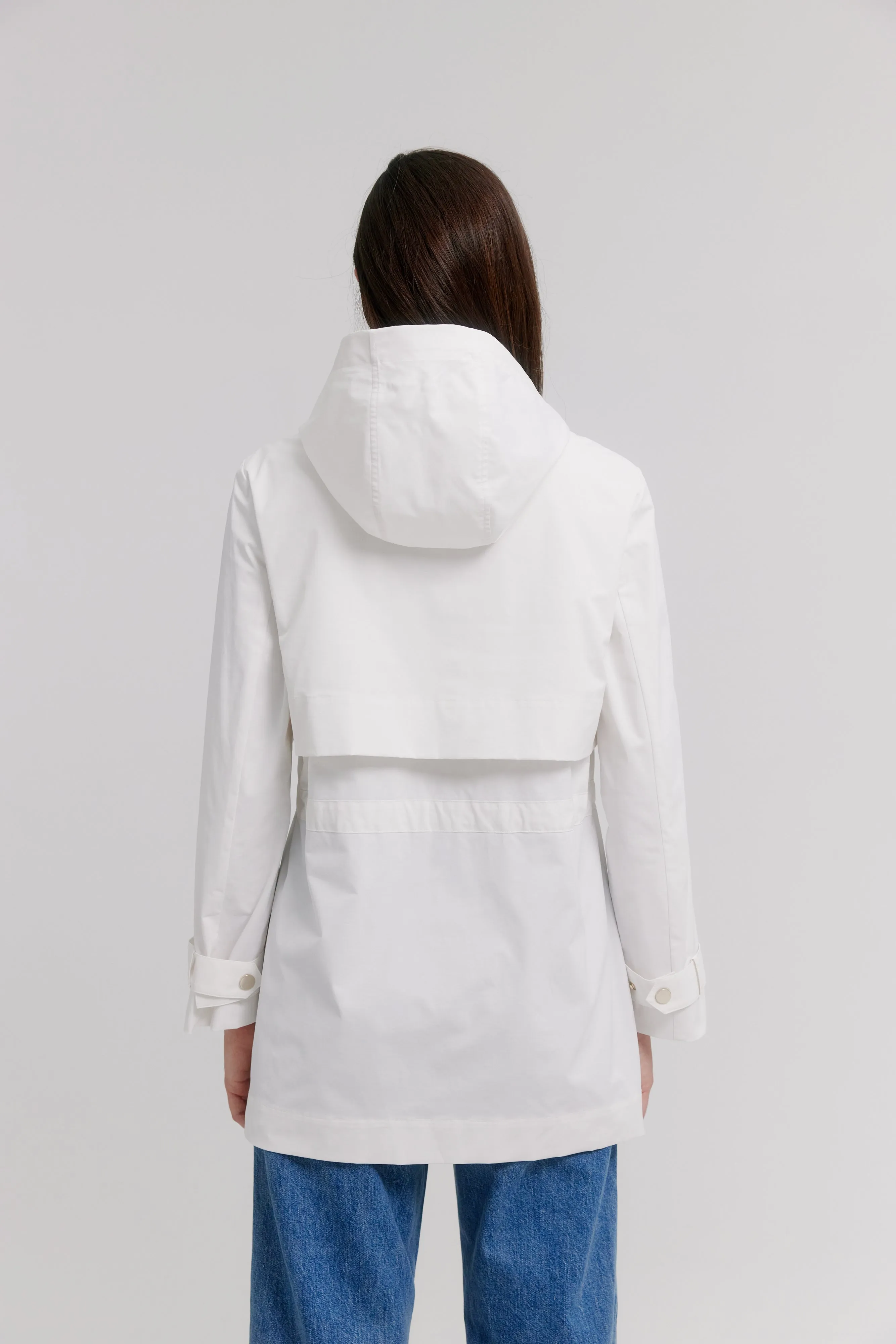 Trench Style Anorak W/ Storm Flap
