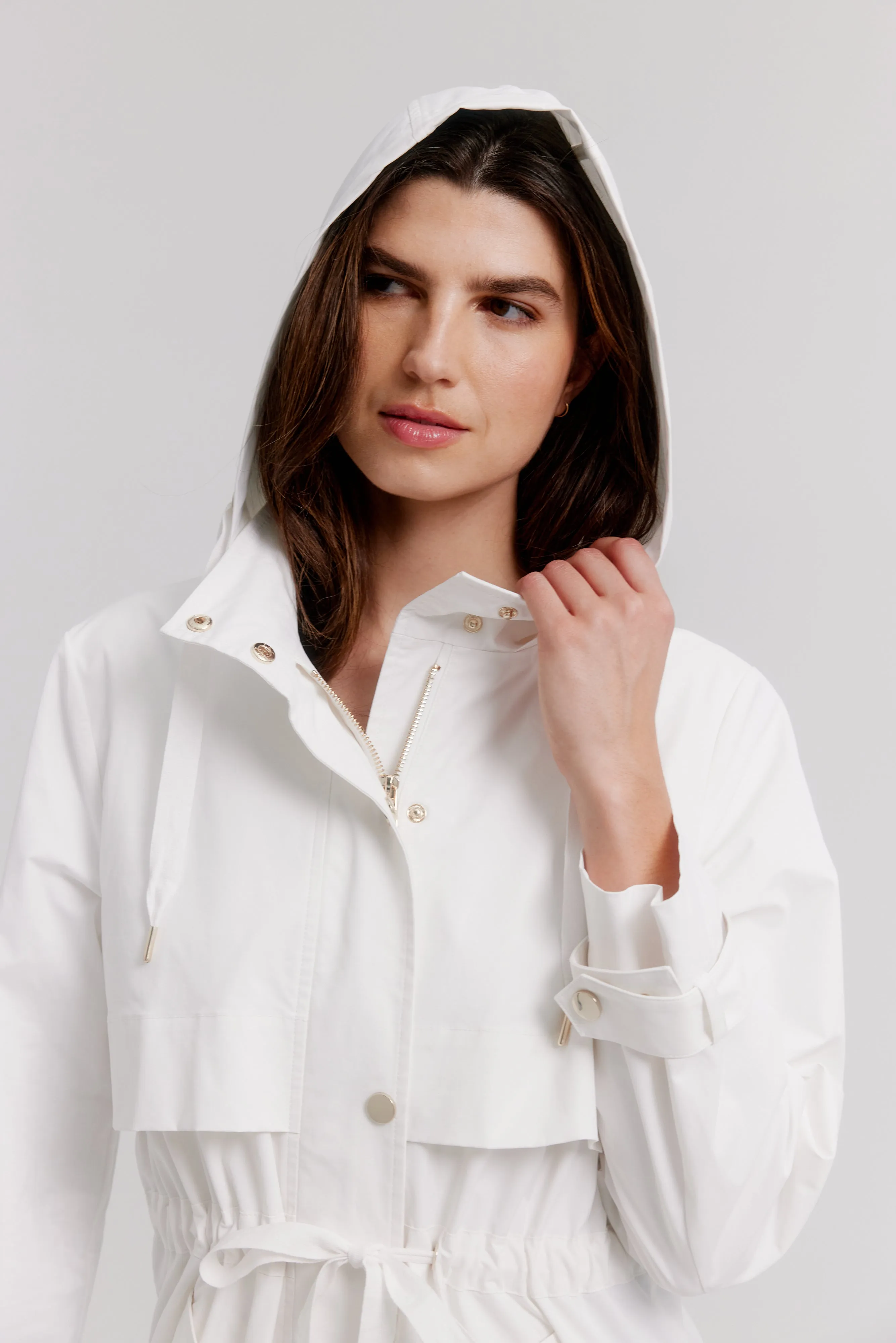 Trench Style Anorak W/ Storm Flap