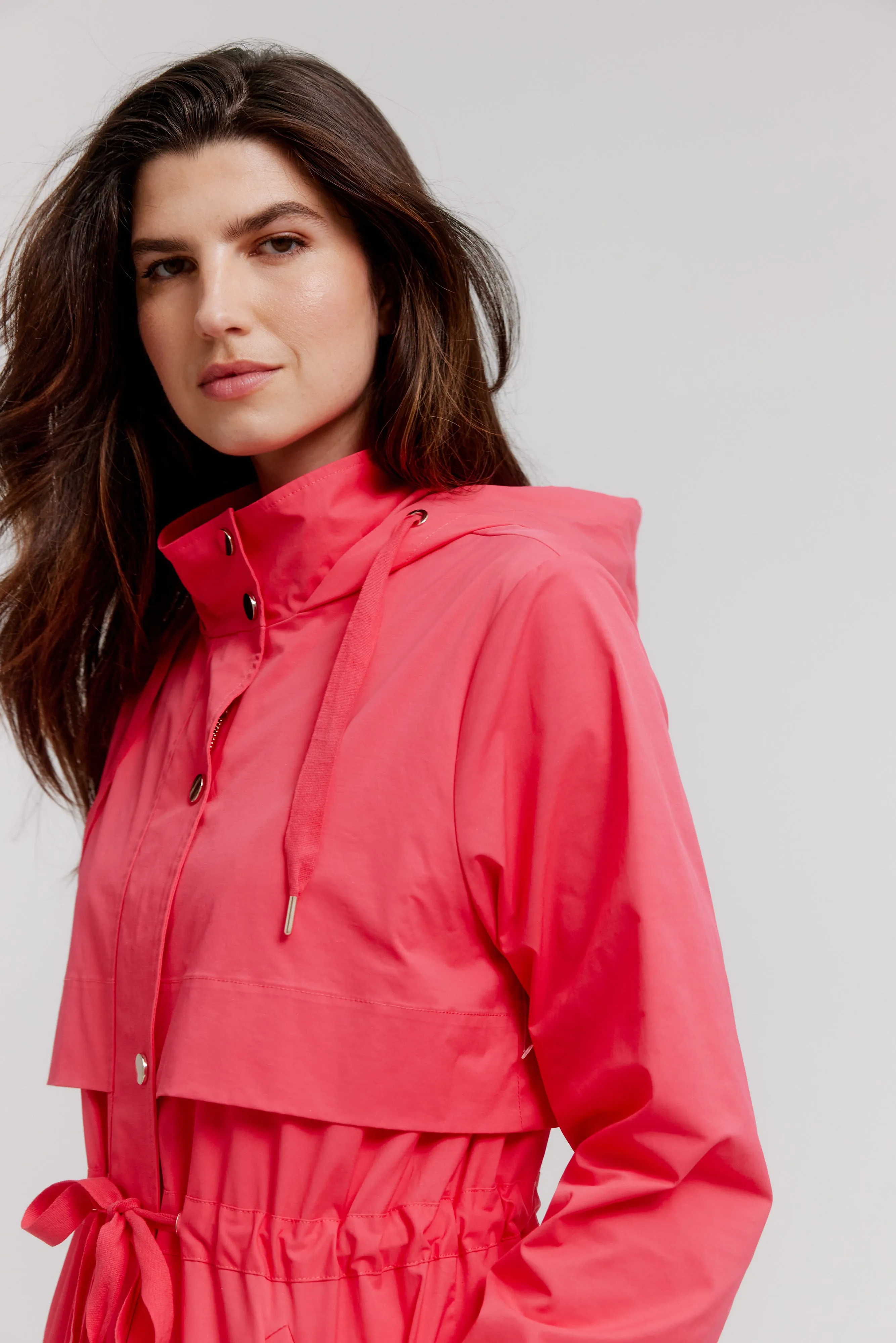 Trench Style Anorak W/ Storm Flap