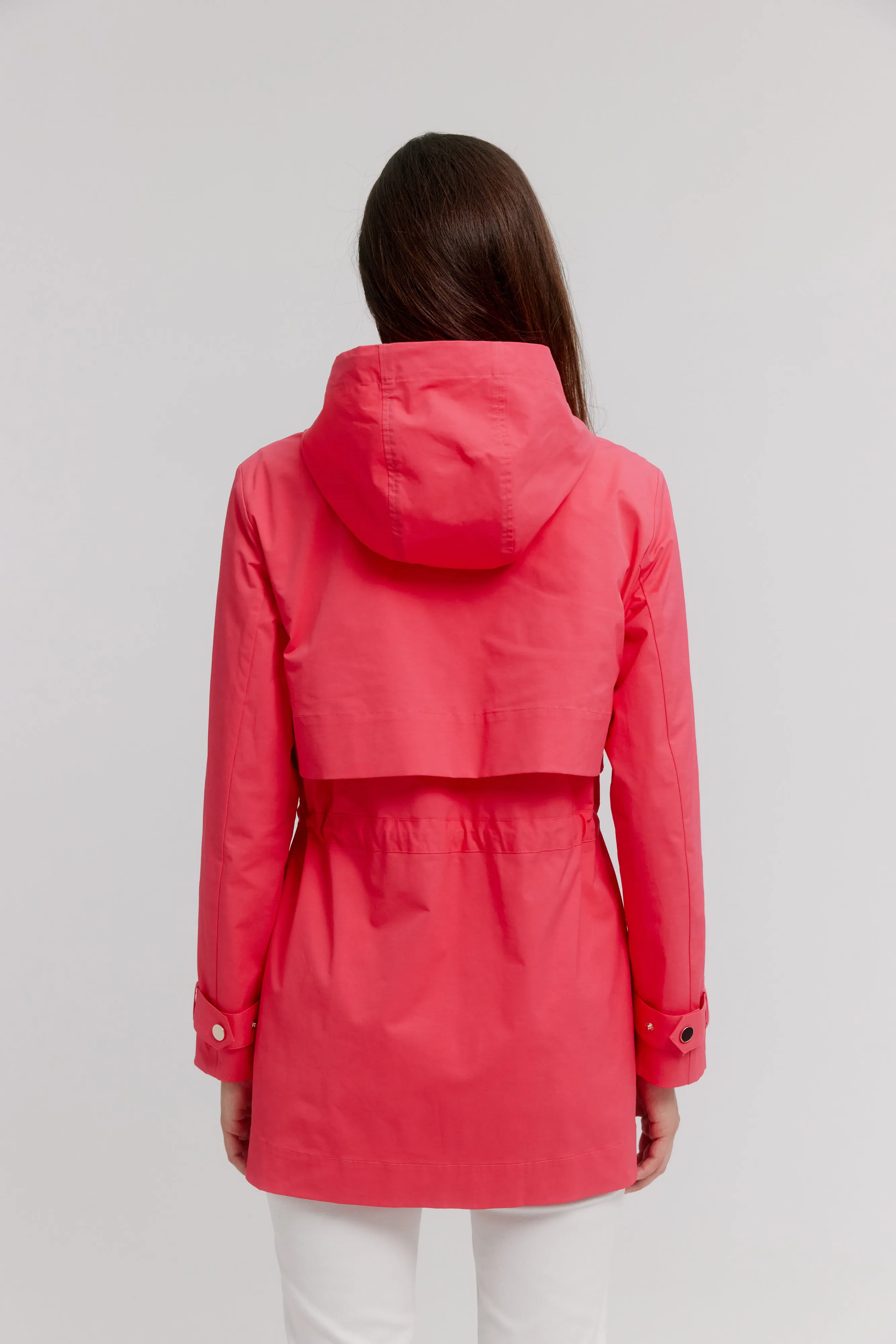Trench Style Anorak W/ Storm Flap