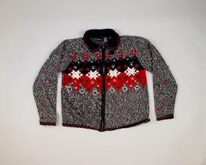 What's Black And White And Red All Over?-Medium Christmas Sweater