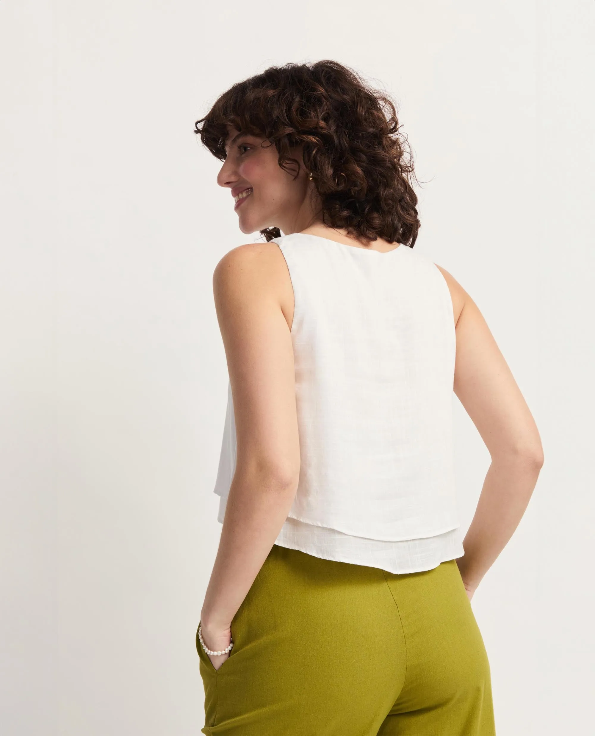 Willa | Cropped Blouse