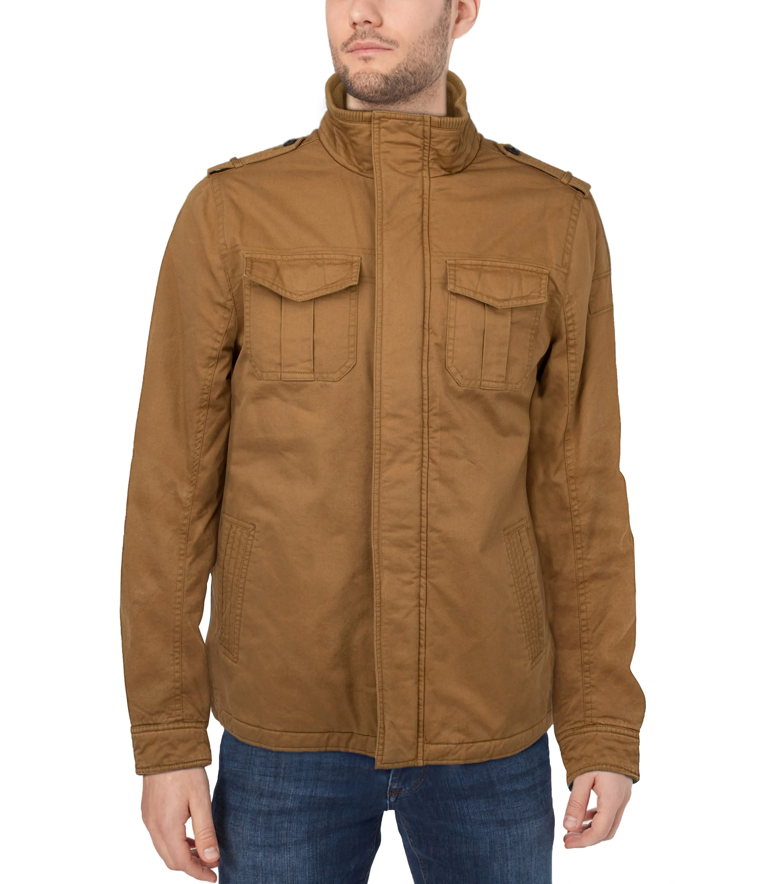 X RAY Men's Lightweight Military Field Jacket