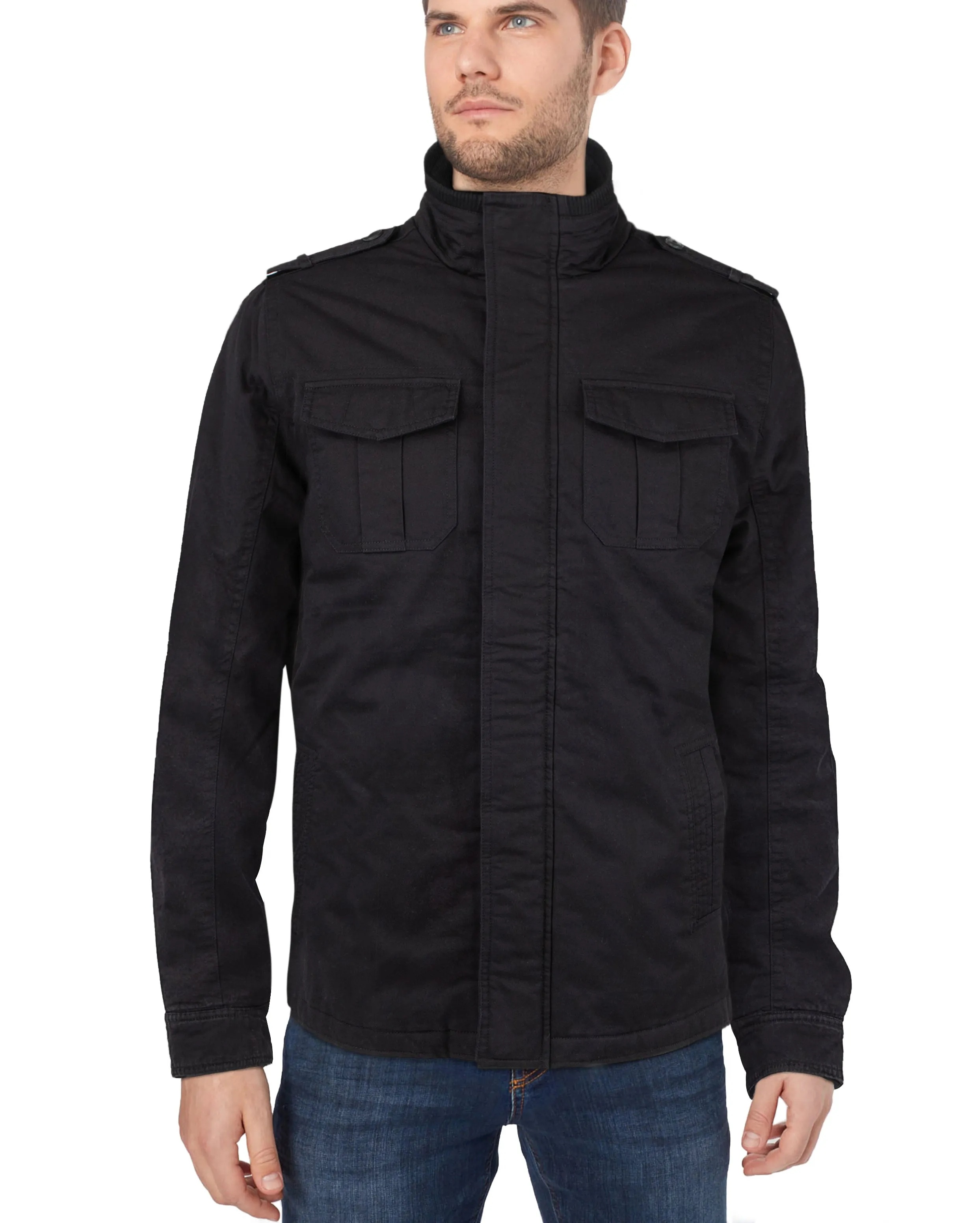 X RAY Men's Lightweight Military Field Jacket